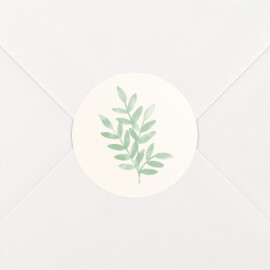 Stickers pour enveloppes naissance Ritournelle Vert