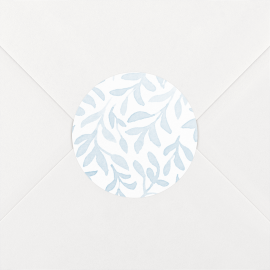 Stickers pour enveloppes naissance Harmonie Bleu