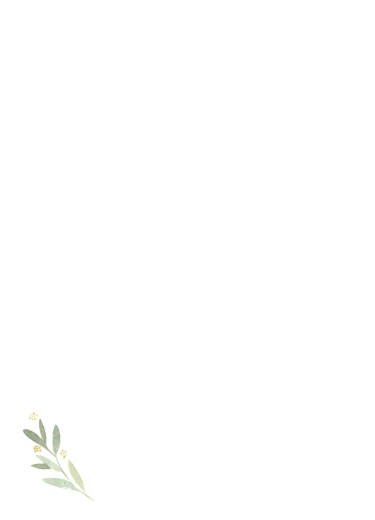 Couverture livret de messe mariage Pousse végétale blanc - Page 2