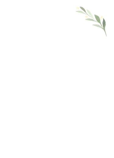 Couverture livret de messe mariage Pousse végétale blanc - Page 3