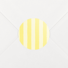 Stickers pour enveloppes naissance Tribu - Tajinebanane jaune